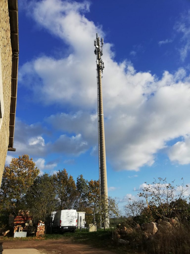 Sendemast auf Usedom