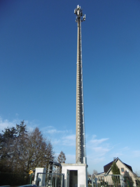 Sendemast nahe Neubrandenburg (Sponholz)